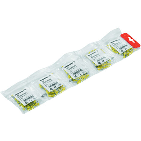 Weidmüller 9028240000 Aderendhülse 0.14 mm² Teilisoliert Grau 500 St.