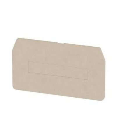 Weidmüller Abschlußplatte 62x2x34,8mm ZAP/TW 4