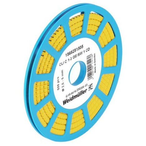 Weidmüller Bezeichnung CLI C 1-3 GE/SW 8 CD 1568251526