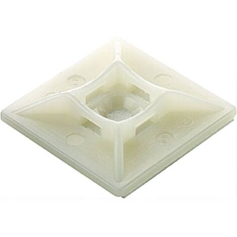 Weidmüller CBH 27/27 SW Embase de fixation 1697960000 Plage de Ø du faisceau 3.40 mm (max) 4 voies noir 100 pc(s)