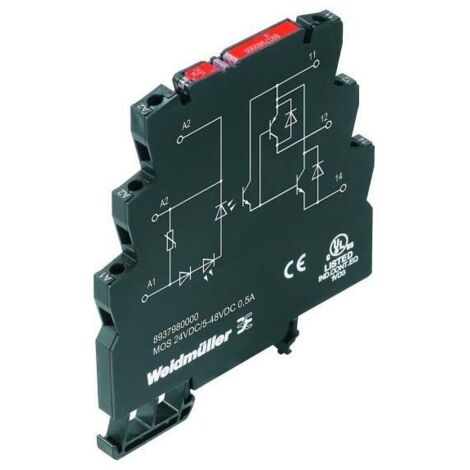 Weidmüller Halbleiterrelais 8937980000 0.5 A Schaltspannung (max.): 48 V/DC  1 St.