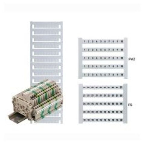 Weidmüller Klemmenmarkierer dekafix ws DEK 6 FWZ 1-10 50 Stk