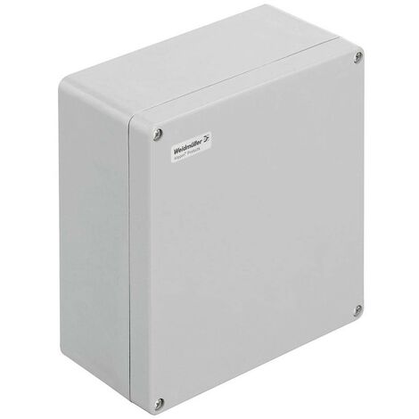 Weidmüller KLIPPON POK 252512 Boîtier 255 x 250 x 120 polyester renforcé de fibres de verre gris 1 pc(s) A159022