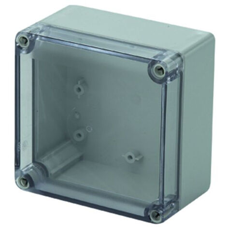 Weidmüller MPC 12/12/07 TRSP 9535240000 Universal-Gehäuse 125 x 125 x 75 Polycarbonat  Lichtgrau, Tr