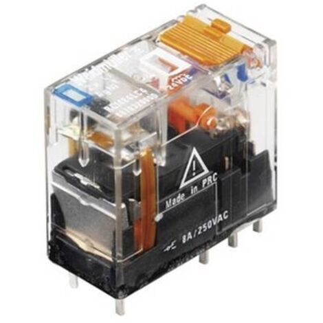 Weidmüller RCI374AC4 Relè ad innesto 24 V/DC 16 A 1 scambio 1 pz.