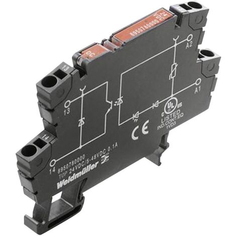 Weidmüller Relais à semi-conducteurs 1275100000-1 4 A Tension de contact (max.): 33 V/DC 1 pc(s) S78639