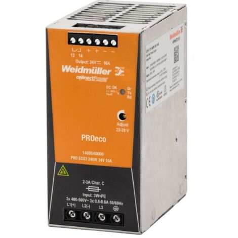 Weidmüller Schaltnetzgerät PROECO3 240W 24V 10A