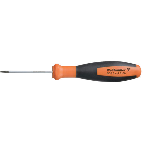 Weidmüller SDS 0.4X2.0X60 Schlitz-Schraubendreher Klingenbreite: 2 mm Klingenlänge: 60 mm
