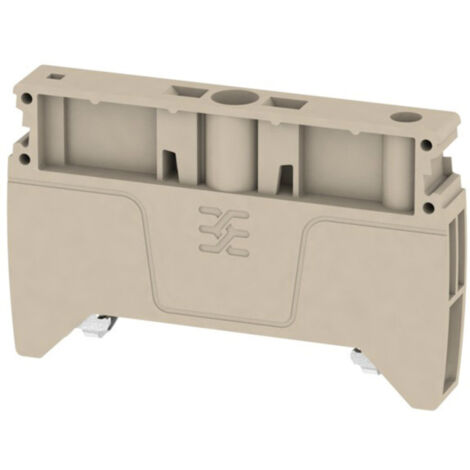 Weidmuller AEB 35 SC 1 beiger elektrischer Klemmen