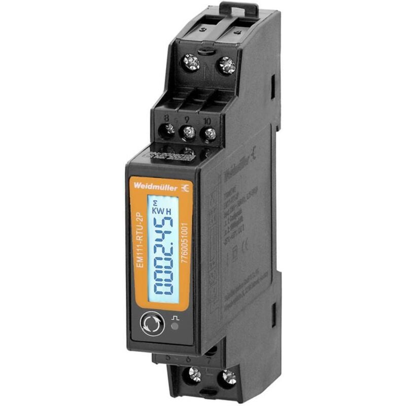 Weidmüller EM111-RTU-2P Compteur d'énergie monophasé 1 pc(s)
