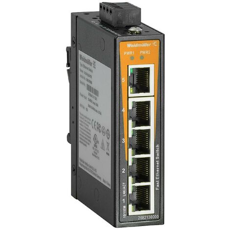 Weidmuller ie-sw-el05-5tx switch di rete 5 porte 2682130000