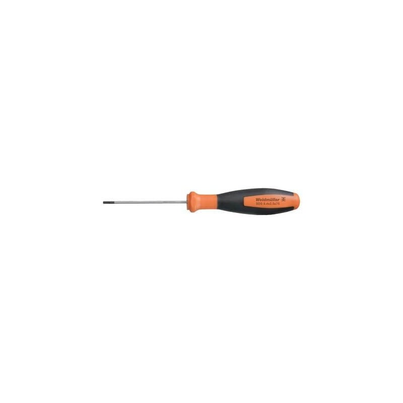 Weidmüller tournevis pour vis à fente largeur de la lame: 2.5 mm longueur de la lame: 75 mm 2749320000