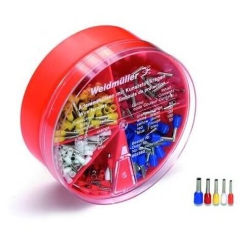 Weidmuller Set di terminali arancioni 0,50 a 2,50 mm²
