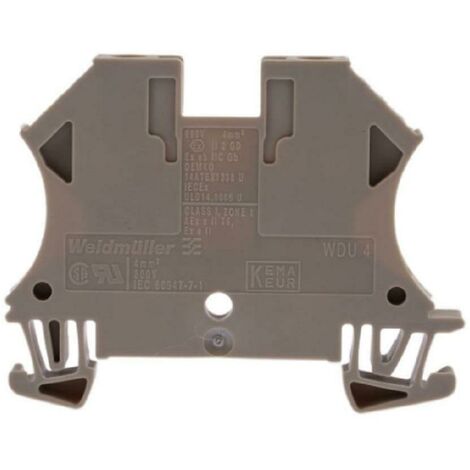 Weidmuller wdu 4 morsetto w con collegamento a vite 1020100000