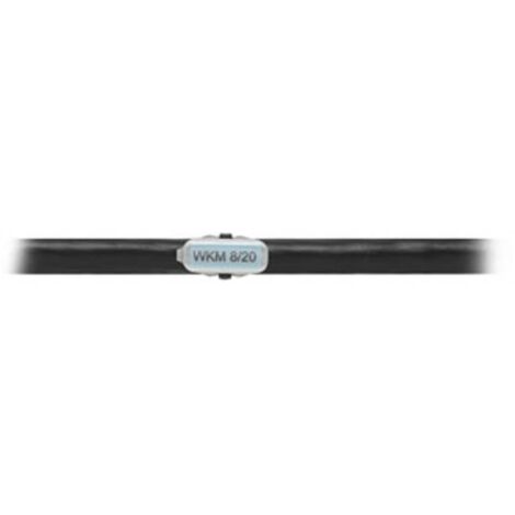 Weidmuller WKM 8/20 Porta-etichetta trasparente 20x8 mm