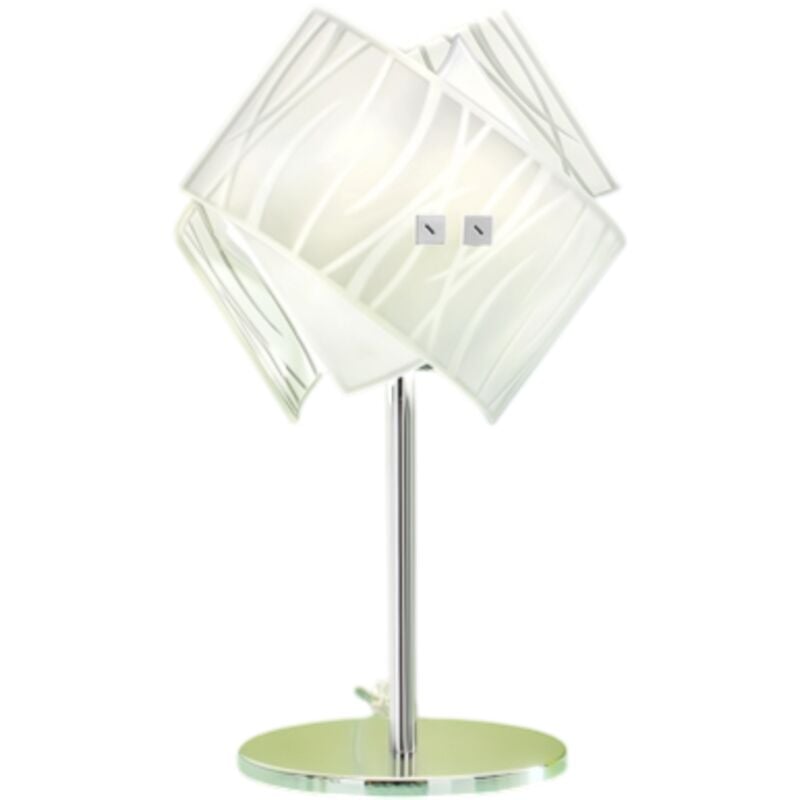 Gea Luce - Weiße Agnese Tischlampen 1XE14 max 1X42W IP20 - LED-Wandleuchte im modernen Design - E14-Fassung