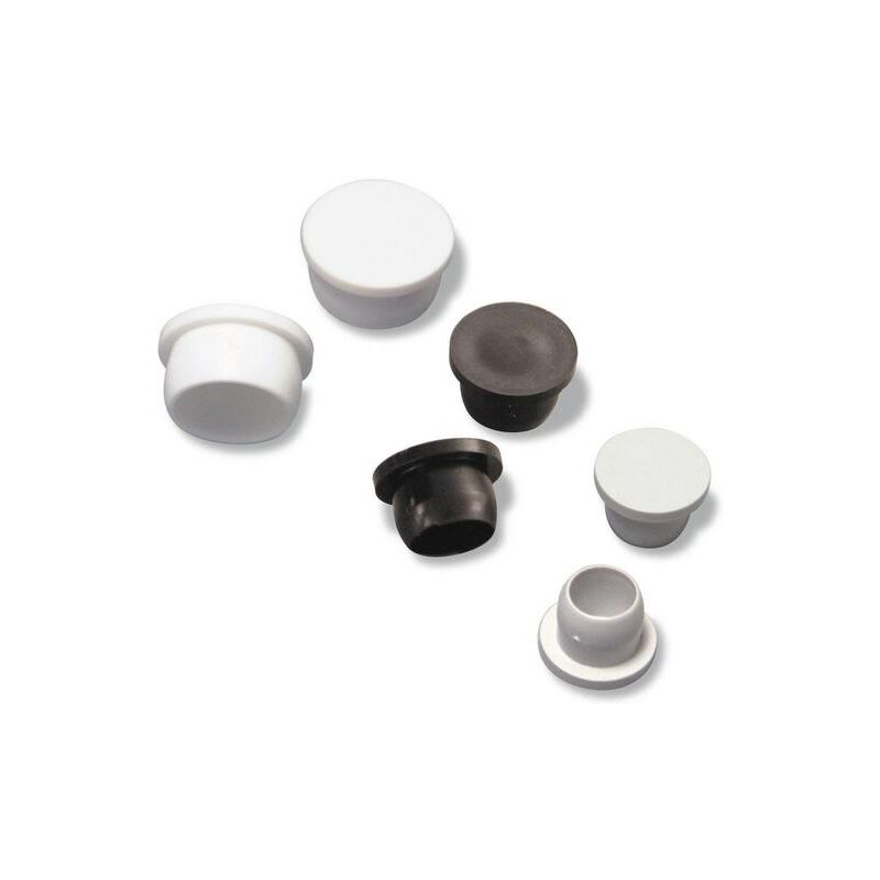 Goettgens - Schwarzer Stöpsel Ø10 mm 1000 Stück - db10