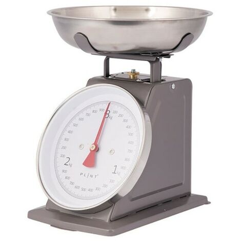 Weighing Scales - Metal/Stainless Steel/Acrylic - L21 x W14 x H25.5 cm - Black