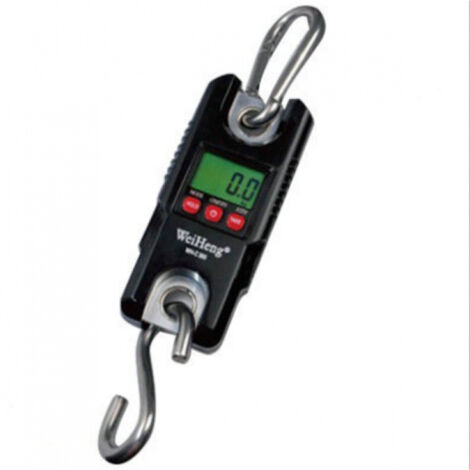 Weiheng 300kg Miniatur-Hebewaage, elektronische Hänge-Küchenwaage, 300kg tragbare Waage
