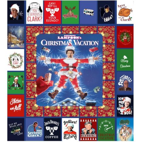 Weihnachts-Fleecedecke 150 x 200 cm – Weich und warm, ideal für Sofa, Bett, Kinderzimmer oder Wohnzimmer – Gemütliches Geschenk