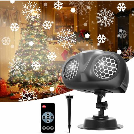 2023 Weihnachten LED Projektorlampe, 16 Muster Projektor Lichter mit  Fernsteuerung, Außenbeleuchtung Weihnachten Licht Projektor, Welleneffekt  Außen
