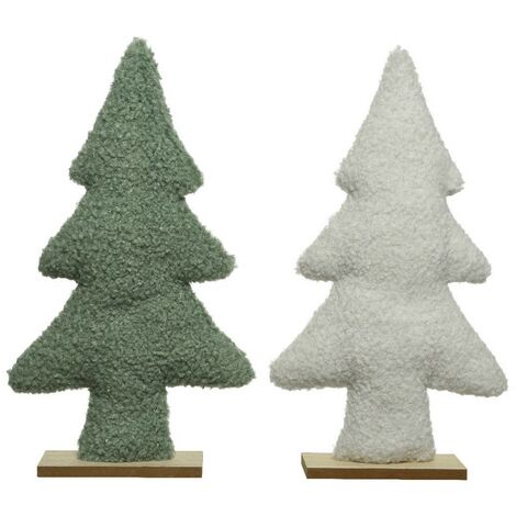 Weihnachtsbaum aus Kunstharz, 48 cm. Einzelstück