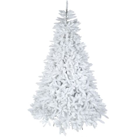 Weihnachtsbaum Calgary Farbe: Weiß, Größe: 250 cm H x 165 cm Ø