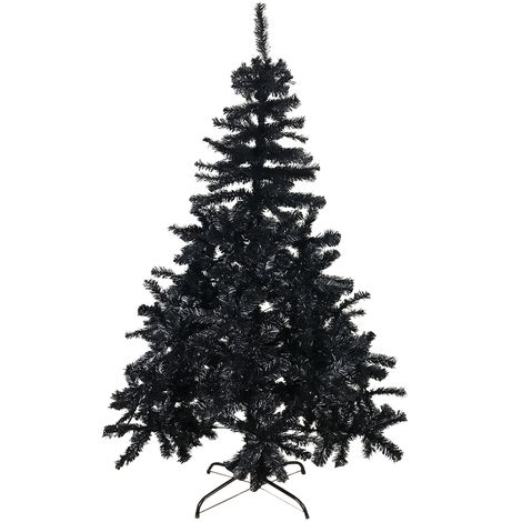 MOJAWO Weihnachtsbaum inkl Ständer Schwarz 120 cm-MYW52200