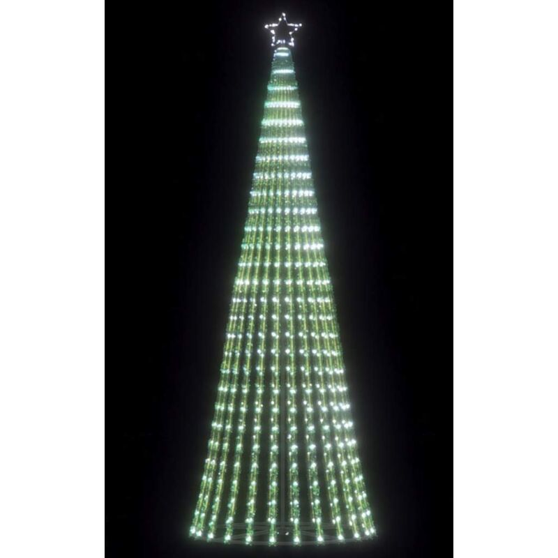 Led Weihnachtsbaum 475 Leds Kaltweiß 247 Cm Vidaxl