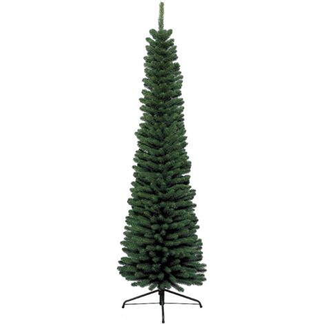 Weihnachtsbaum Pencil Pine Ø 70 x 240 cm mit Metallfuß