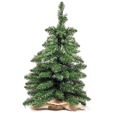 Weihnachtsbaum "Timmy" aus hochwertigem PVC und Jutebasis -120 cm