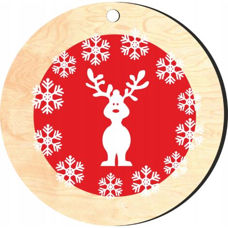 Weihnachtsbaumschmuck aus Holz D14