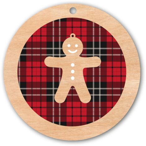 Weihnachtsbaumschmuck aus Holz D18