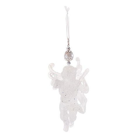Weihnachtsbaumschmuck Engel mit Lyra