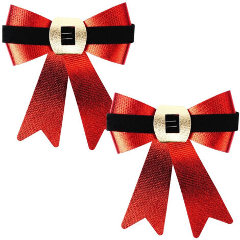 Weihnachtsdeko-Schleife 15x17 cm 2 St.