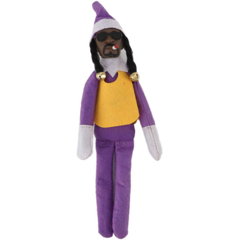 Weihnachtselfen-Figur aus Filz im Hip-Hop-Stil, Partydekoration für Zuhause, Büro, Veranda, festlicher Schmuck, Geschenk
