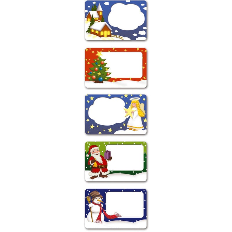 

Etiquetas navideñas
