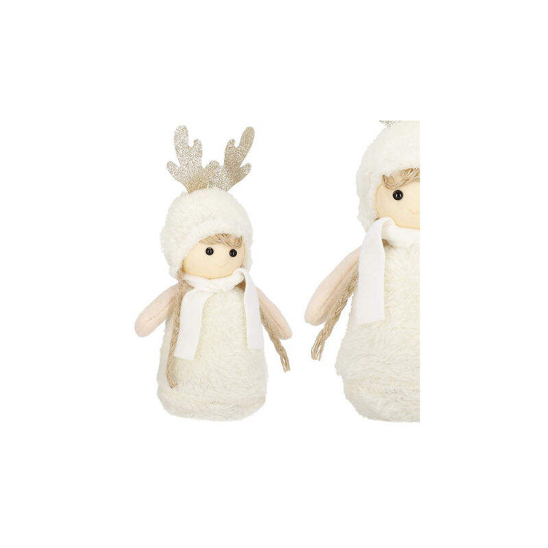 Springos Weihnachtsfigur Mädchen Elfenfigur Kuschelige Elf 25 Cm Dekofigur