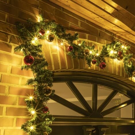 Weihnachtsgirlande 80 LEDs Warmweiß HI