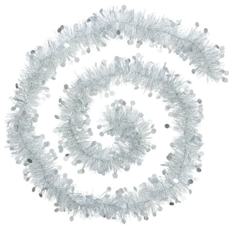 Weihnachtsgirlande Boa gemischt 100x4x2m Silber - Atmosphera créateur d'intérieur