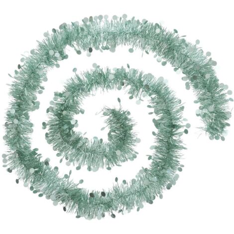 Weihnachtsgirlande Pastille 100x4x2m Mandelgrün - Atmosphera créateur d'intérieur