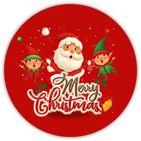 Weihnachtskerzenaufkleber Nr. 1 - 20 Stück