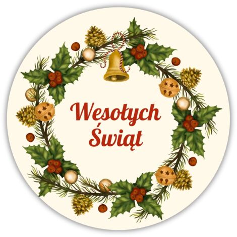 Weihnachtskerzenaufkleber Nr. 11 – 4 Stück