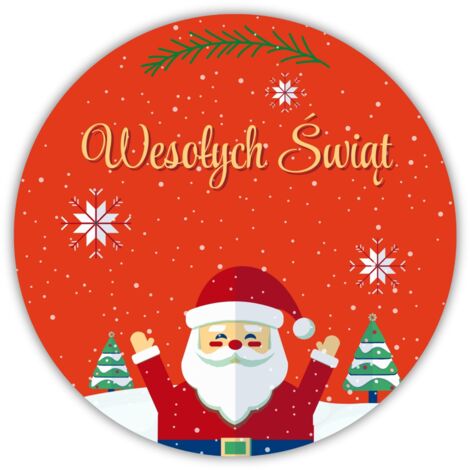 Weihnachtskerzenaufkleber Nr. 12 – 4 Stück