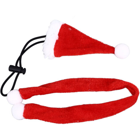 Weihnachtskostüm für Reptilien, verstellbar, weich, atmungsaktiv, niedlich, Klettermütze für Haustiere, Eidechsen-Schal-Set
