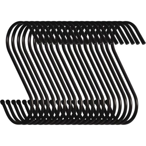 Weihnachtskugel-Haken, Baumschmuck-Aufhänger, Metall-S-förmiger Haken, Weihnachtsbaum-Aufhänger zum Aufhängen von Baumschmuck-Haken, 20 Stück S-förmige Hängehaken für Küche, Bad, Schlafzimmer und Büro