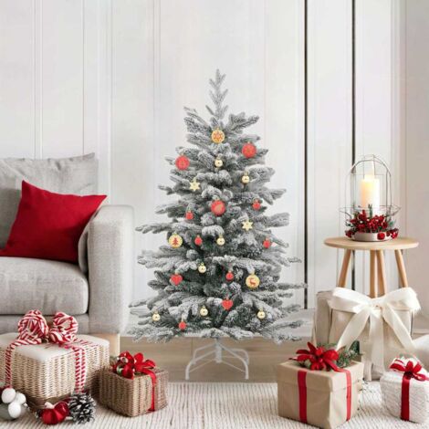 Weihnachtskugel-Set 40 pcs Gold und Rot Kunststoff vidaXL