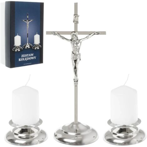 Weihnachtslieder-Set, Edelstahl, silber, gerade, 19 cm