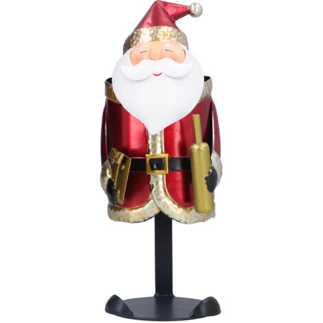 Weihnachtsmann-Flaschenhalter – Innovative Tischdekoration für Partys und Geburtstage