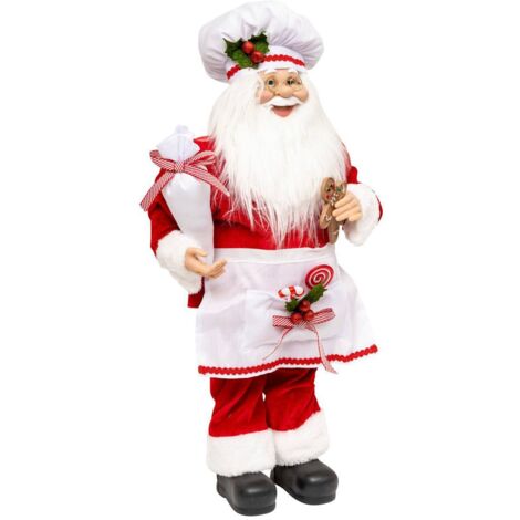 WEIHNACHTSMANN PAPATISSIER 60CM - Atmosphera créateur d'intérieur